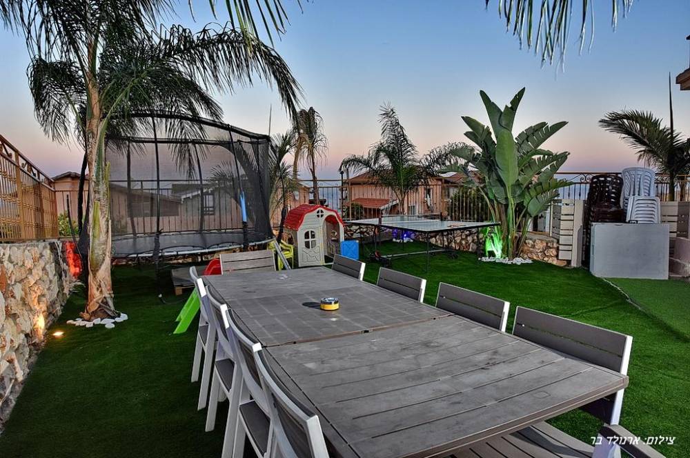 80231 מתחם חיצוני, וילה יערות הדבש, וילה  בנוף כנרת וילות - Vila 4 U