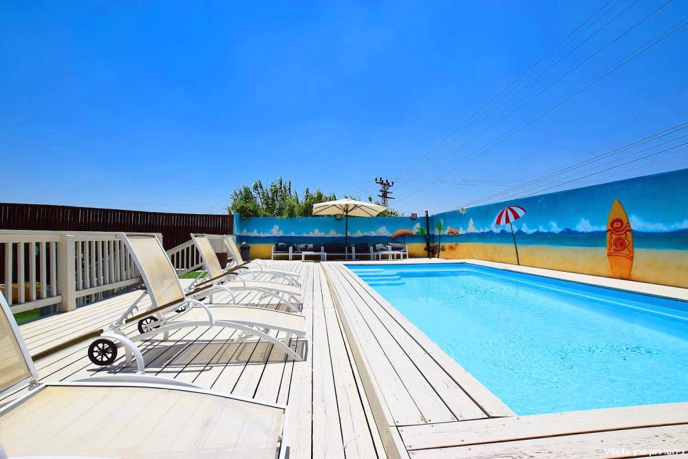 82696 המתחם החיצוני, וילה גלי, וילה  בשדות מיכה וילות - Vila 4 U