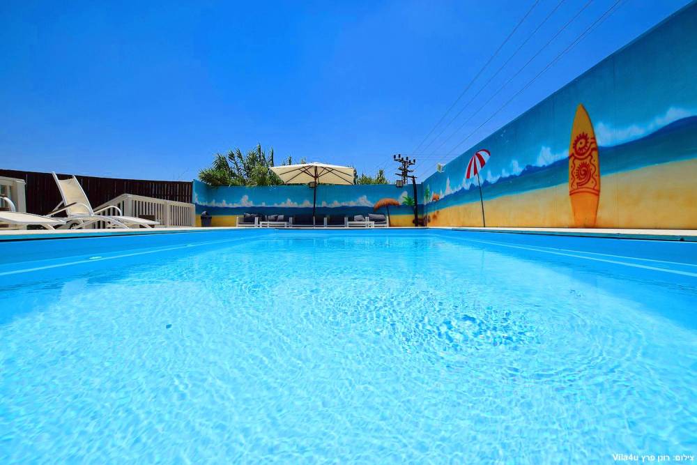 82697 המתחם החיצוני, וילה גלי, וילה  בשדות מיכה וילות - Vila 4 U