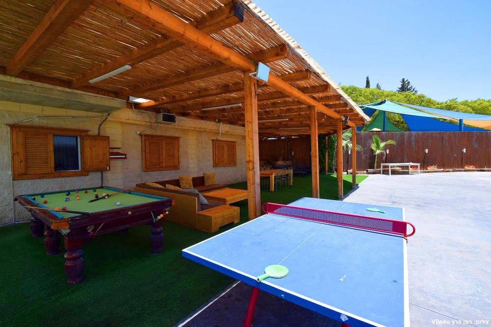 82701 המתחם החיצוני, וילה גלי, וילה  בשדות מיכה וילות - Vila 4 U