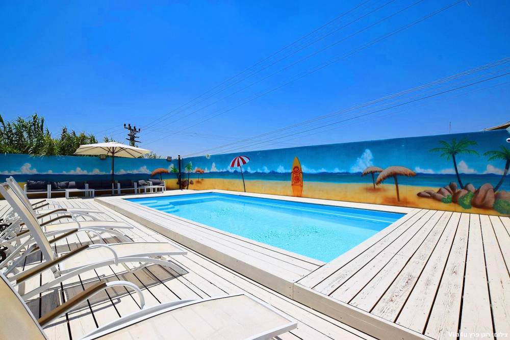 82703 המתחם החיצוני, וילה גלי, וילה  בשדות מיכה וילות - Vila 4 U