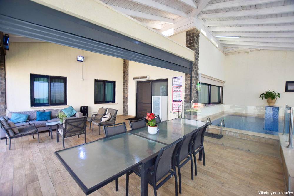 84496 המתחם החיצוני והספא, חושן הייטס, וילה  בספסופה וילות - Vila 4 U