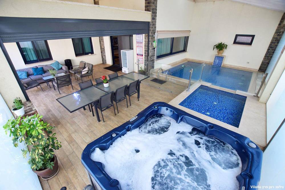 84520 המתחם החיצוני והספא, חושן הייטס, וילה  בספסופה וילות - Vila 4 U