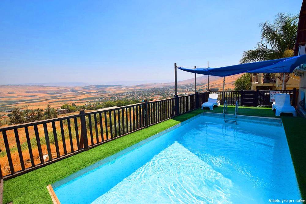 86336 מתחם חיצוני, שיר לכנרת, וילה  ביבנאל וילות - Vila 4 U