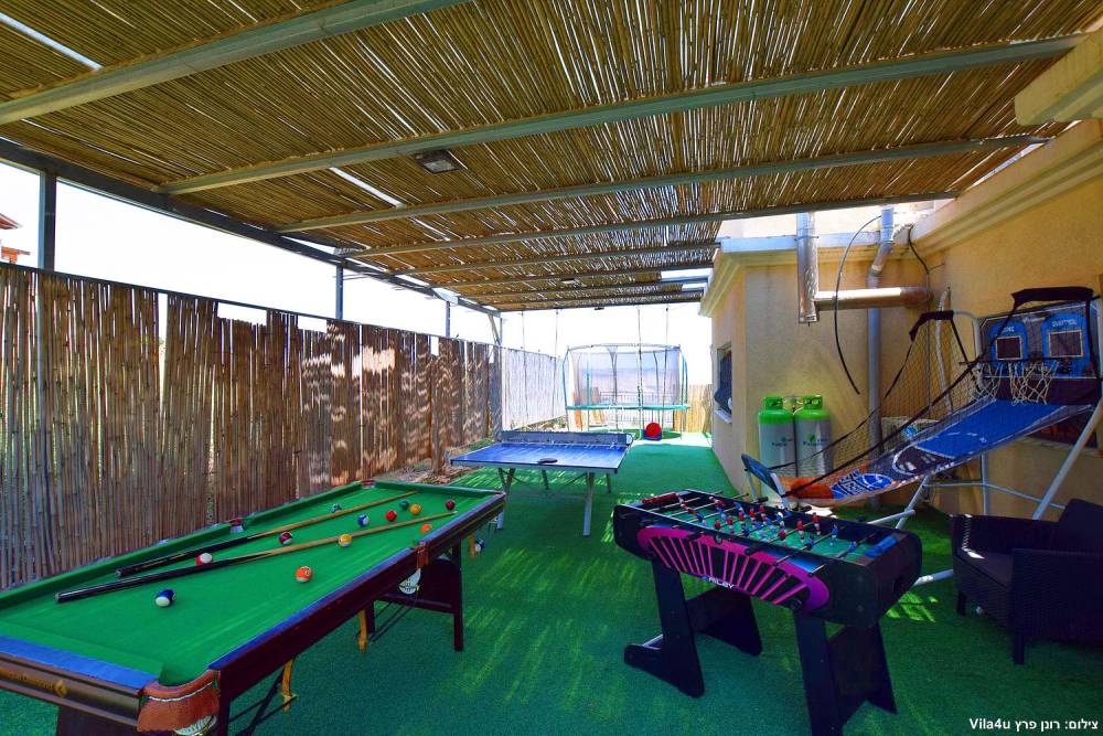 86337 מתחם חיצוני, שיר לכנרת, וילה  ביבנאל וילות - Vila 4 U