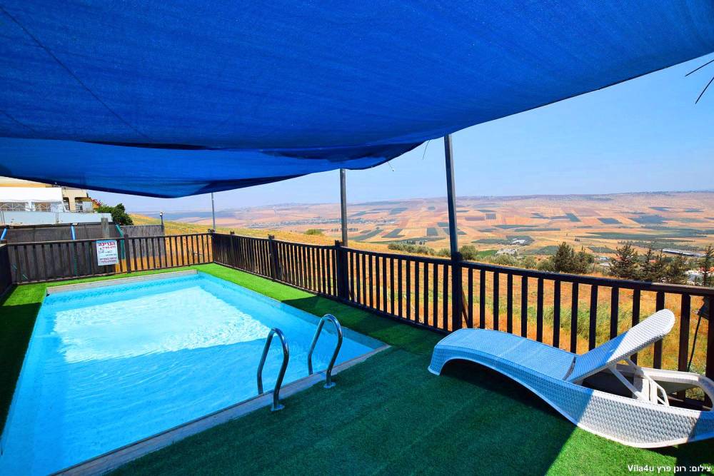 86341 מתחם חיצוני, שיר לכנרת, וילה  ביבנאל וילות - Vila 4 U