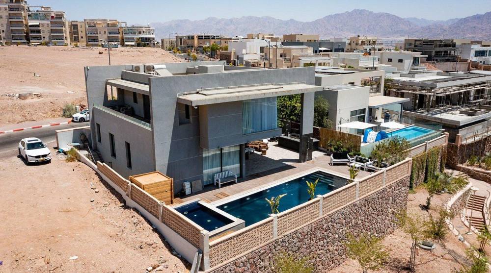 88195 מתחם חיצוני, וילה רוזמרין אילת, וילה  באילת וילות - Vila 4 U