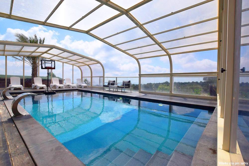 88924 המתחם החיצוני, אחוזת ראש ההר, וילה  בירכא וילות - Vila 4 U