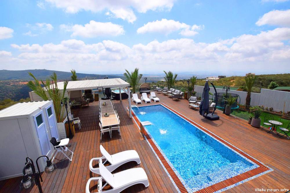 89029 כללי, וילה ראש ההר ריזורט, וילה  בירכא וילות - Vila 4 U