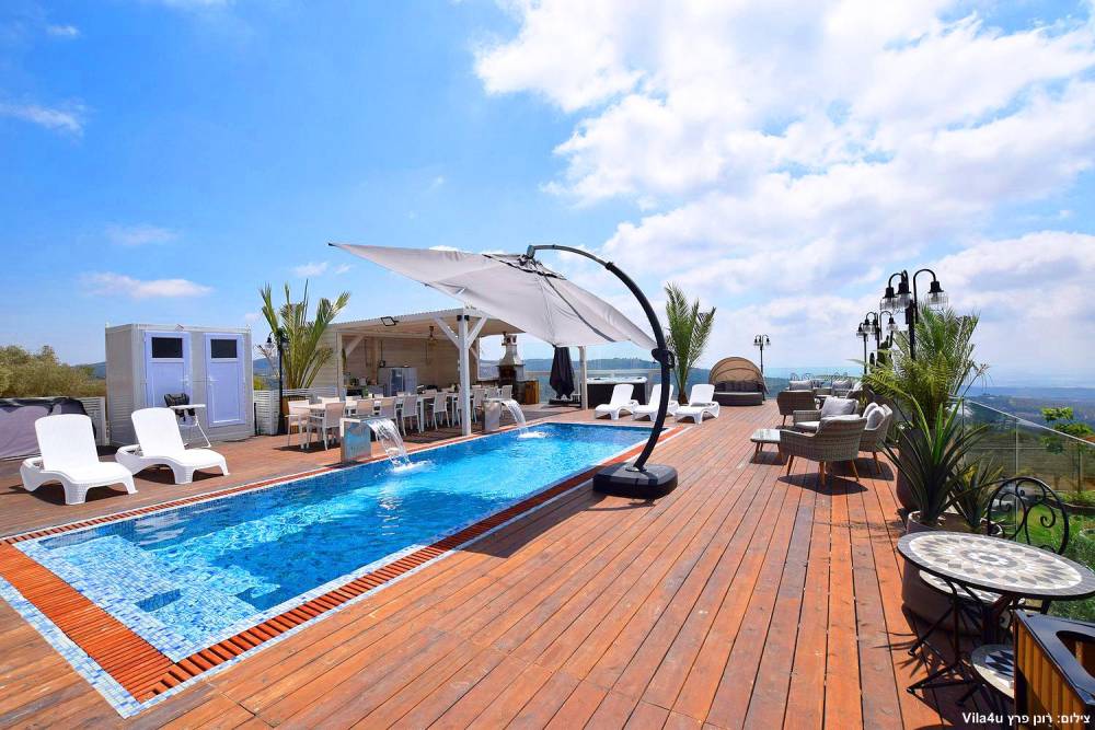 89058 מתחם חיצוני, וילה ראש ההר ריזורט, וילה  בירכא וילות - Vila 4 U