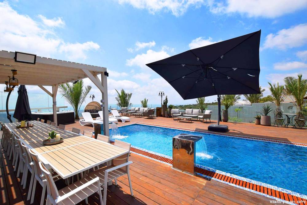 89061 מתחם חיצוני, וילה ראש ההר ריזורט, וילה  בירכא וילות - Vila 4 U