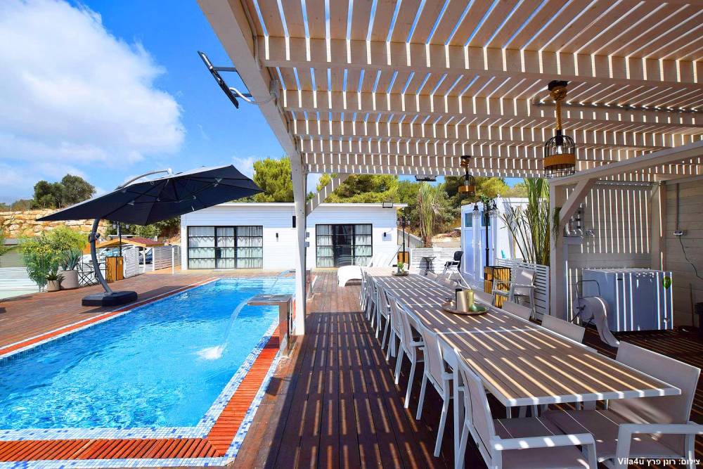 89083 מתחם חיצוני, וילה ראש ההר ריזורט, וילה  בירכא וילות - Vila 4 U