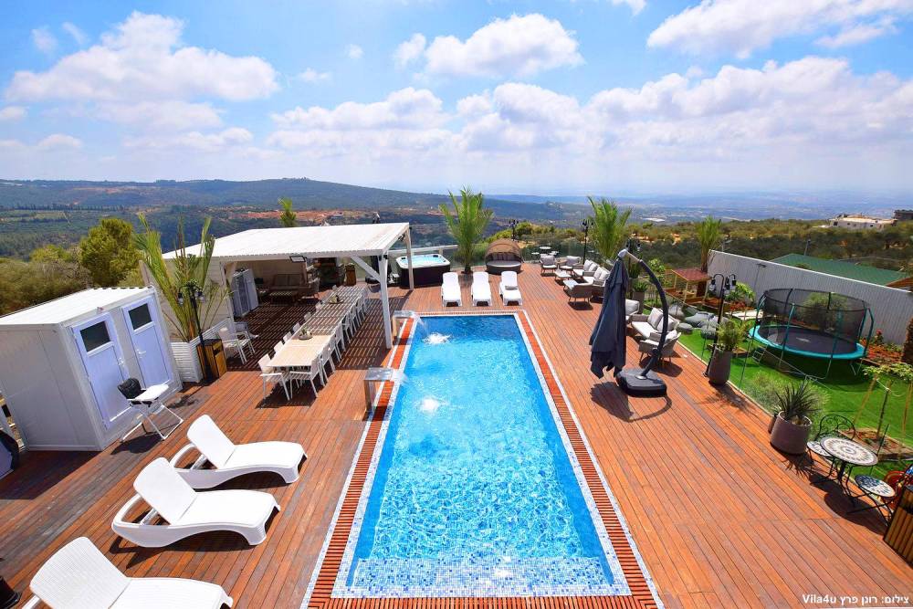89086 מתחם חיצוני, וילה ראש ההר ריזורט, וילה  בירכא וילות - Vila 4 U