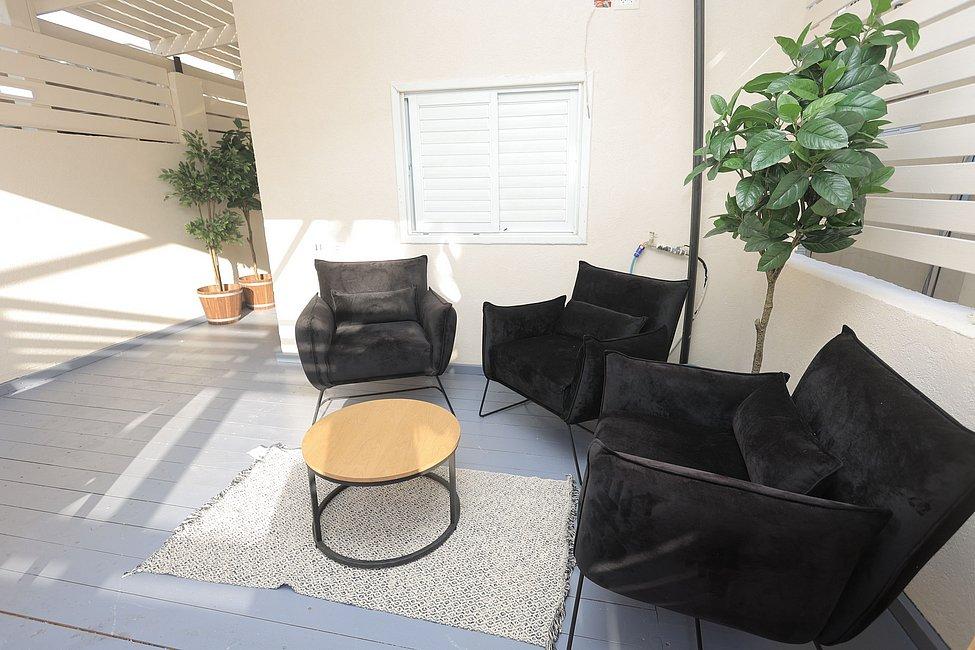 90431 הגג והגינה, מתחם הירקון 25, וילה  בתל אביב וילות - Vila 4 U