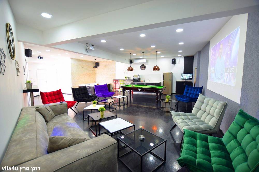 93781 מתחם פנימי, אינדיגו, וילה  בתל אביב וילות - Vila 4 U