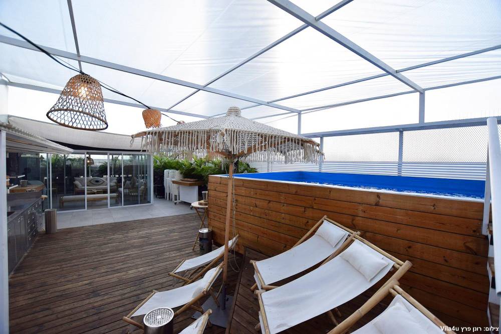 96075 מיוחד לחורף, פנטהאוז תל אביב, וילה  בתל אביב וילות - Vila 4 U