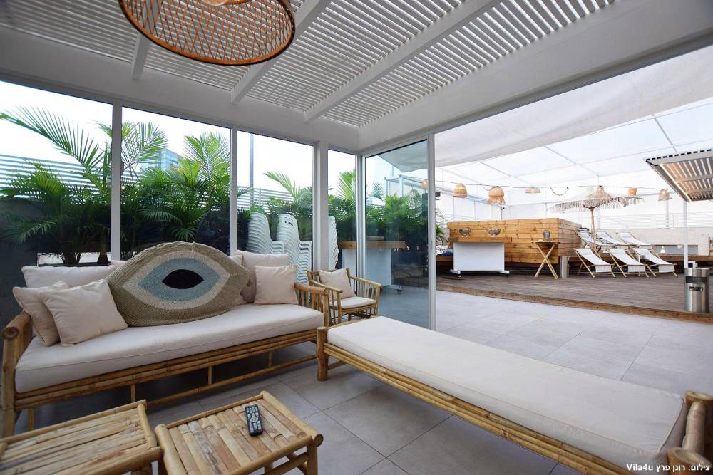 96076 מיוחד לחורף, פנטהאוז תל אביב, וילה  בתל אביב וילות - Vila 4 U