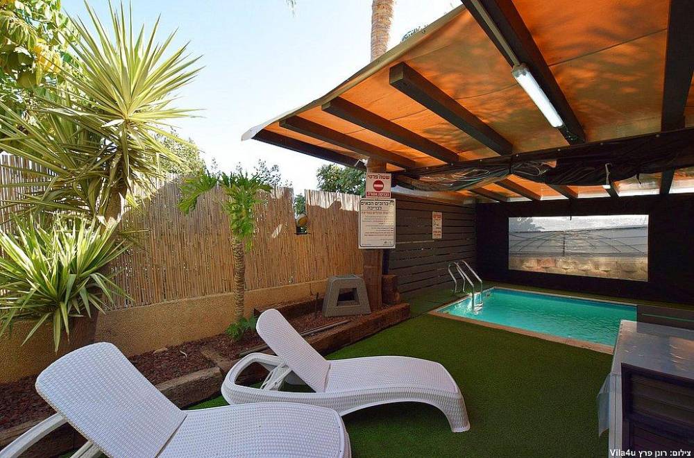 96412 מתחם חיצוני, וילה גולדן, וילה  בראש פינה וילות - Vila 4 U