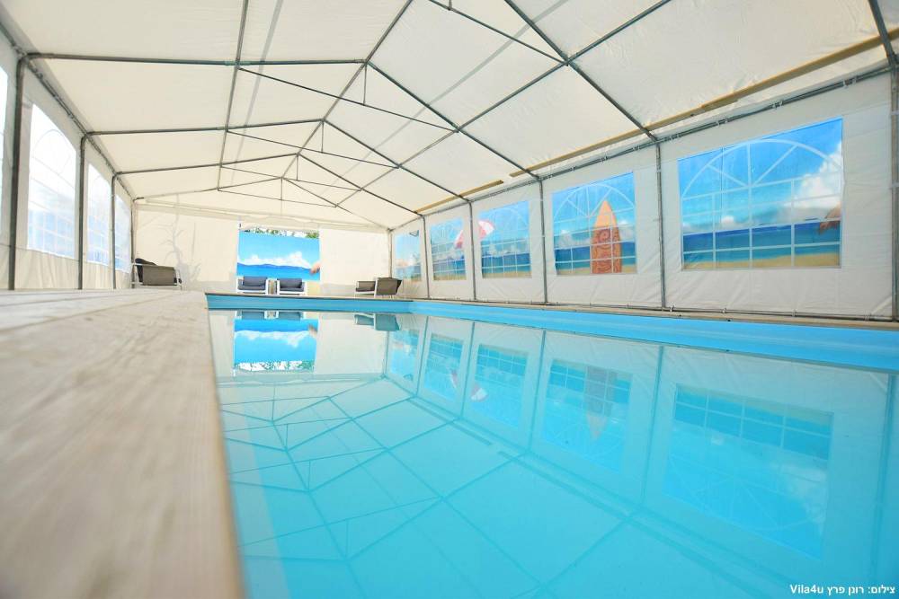 96909 במיוחד לחורף, וילה גלי, וילה  בשדות מיכה וילות - Vila 4 U