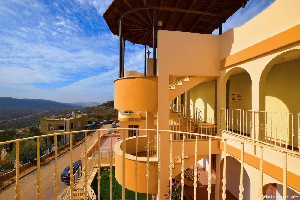 97728 מתחם חיצוני, אחוזה בבוסתן, וילה  בעין אל אסד וילות - Vila 4 U