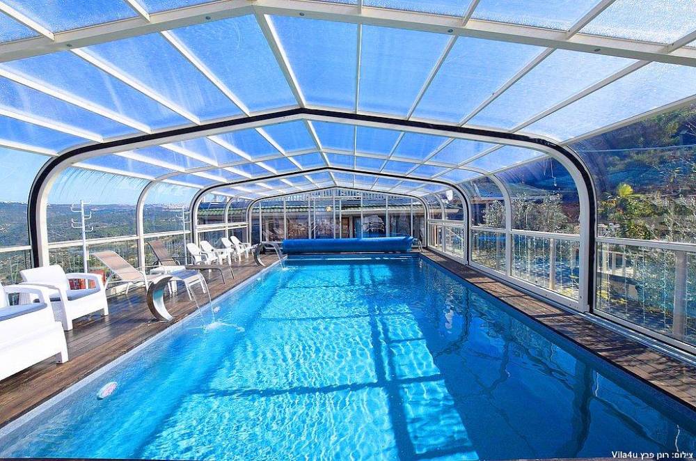 99243 המתחם בחורף, וילה הורייזן, וילה  בירכא וילות - Vila 4 U