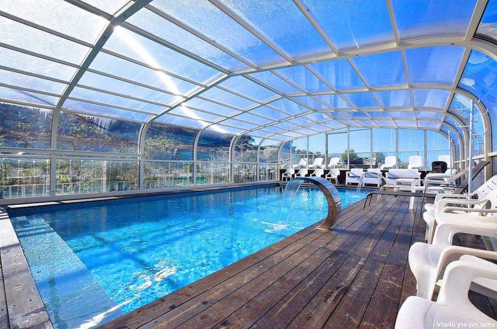 99246 המתחם בחורף, וילה הורייזן, וילה  בירכא וילות - Vila 4 U