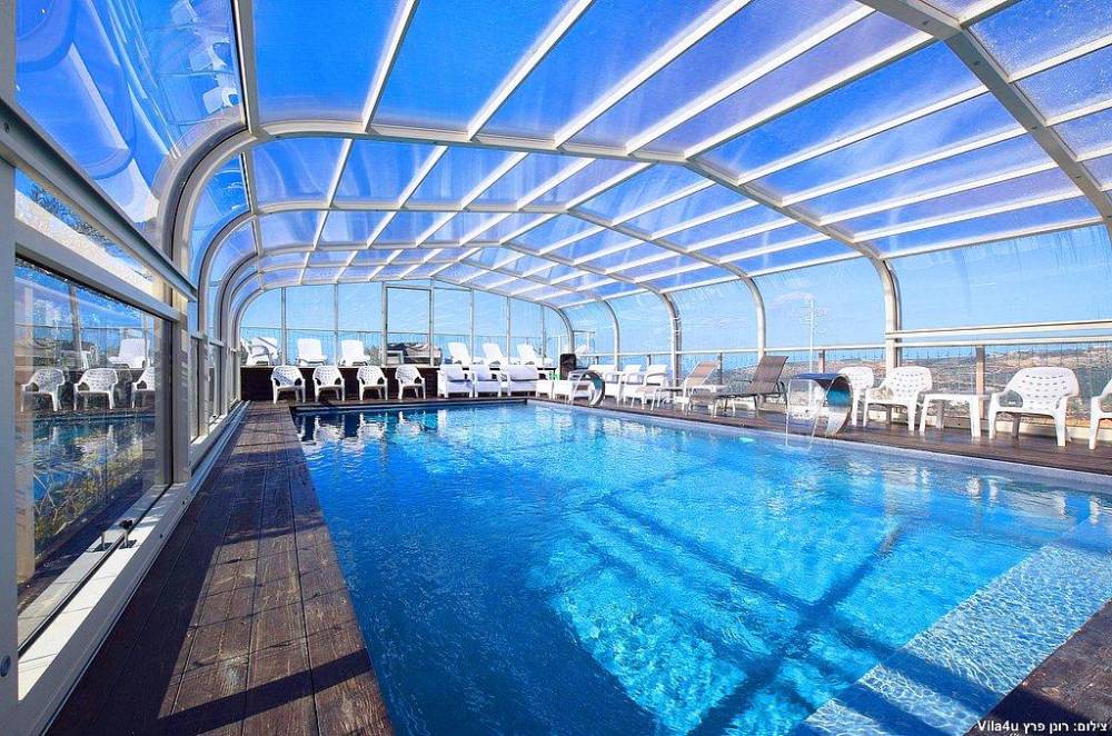 99253 המתחם בחורף, וילה הורייזן, וילה  בירכא וילות - Vila 4 U