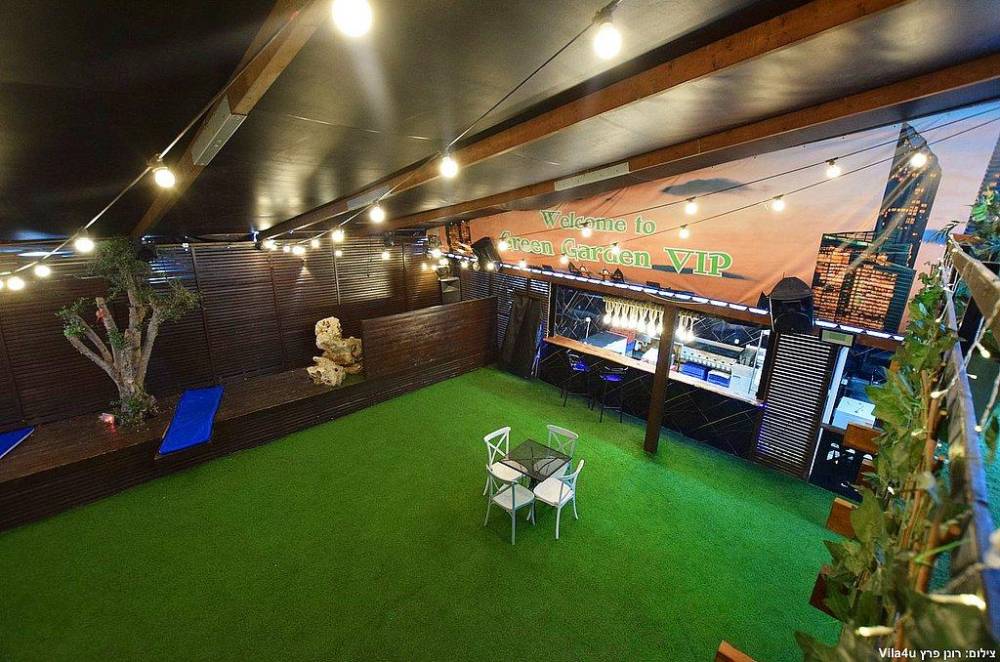 99485 המתחם החיצוני, גרין גרדן VIP, וילה  בנתניה וילות - Vila 4 U