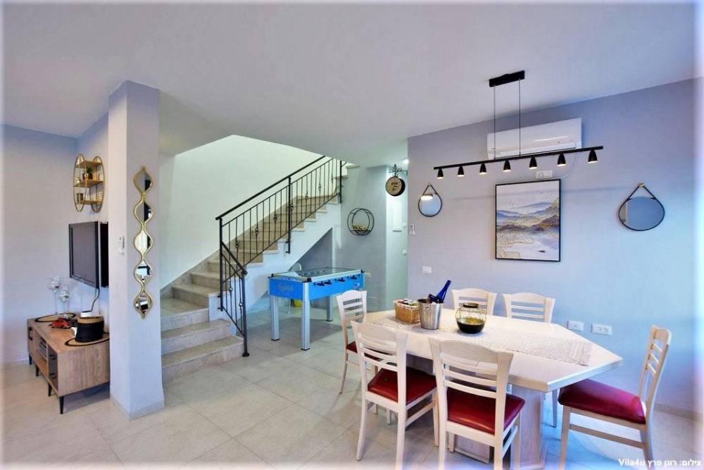 100429 פנים הוילה והחדרים, אחוזת אגם כנרת, וילה  במגדל וילות - Vila 4 U