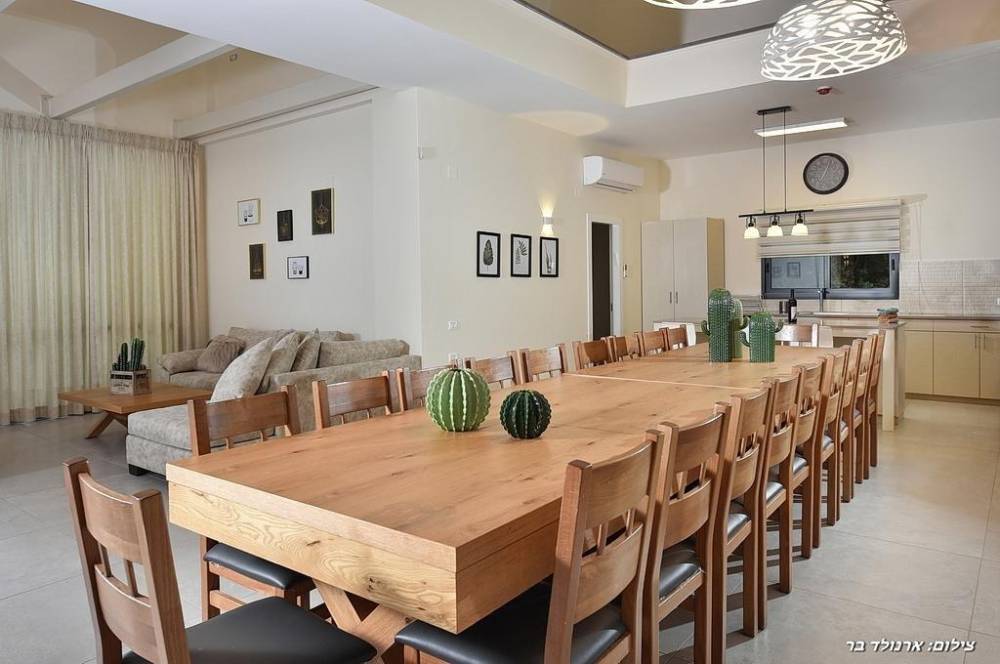 מלון בוטיק לב החורש - פינת אוכל גדולה כללי, מלון בוטיק לב החורש, וילה  בשומרה וילות - Vila 4 U