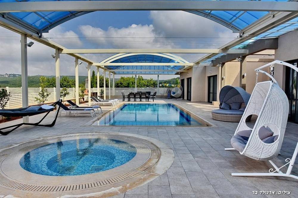 מלון בוטיק לב החורש - בריכה וגקוזי ספא כללי, מלון בוטיק לב החורש, וילה  בשומרה וילות - Vila 4 U