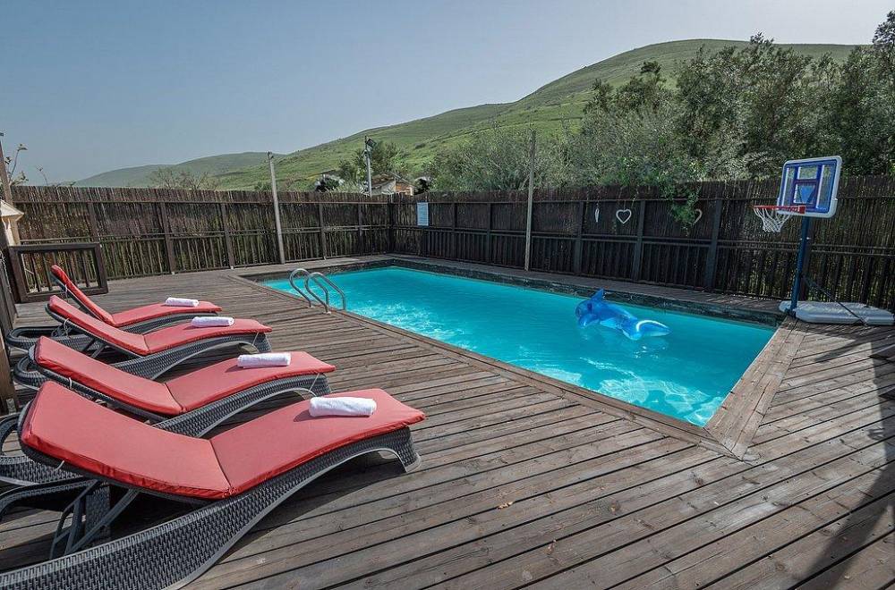 107814 מתחם חיצוני, בין הר לכנרת, וילה  ביבנאל וילות - Vila 4 U