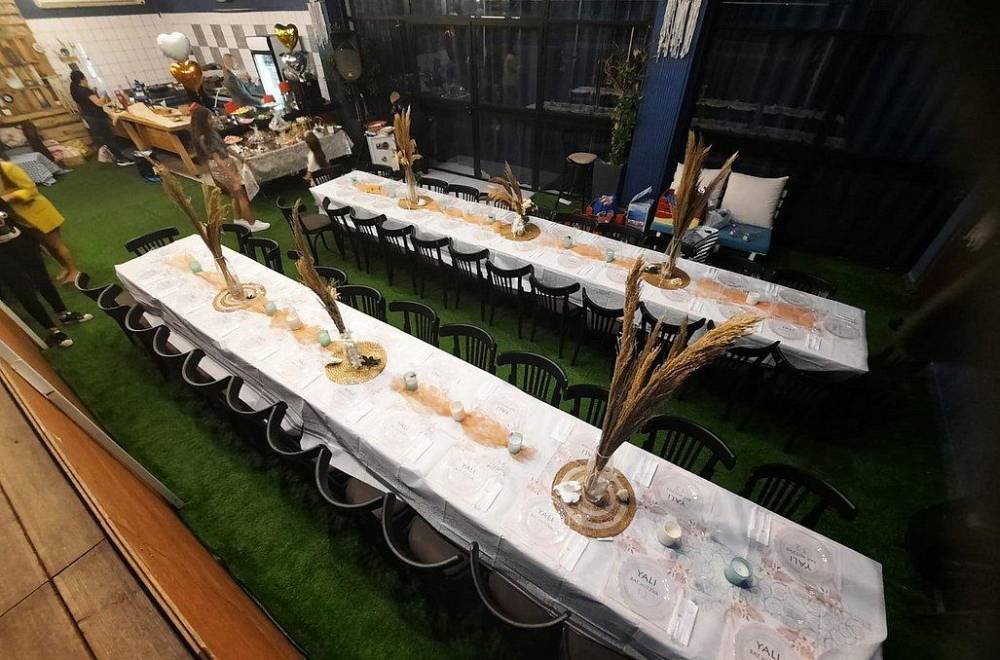 109548 חצר ובריכה, מיקונוס ריזורט אירועים, וילה  בראשון לציון וילות - Vila 4 U