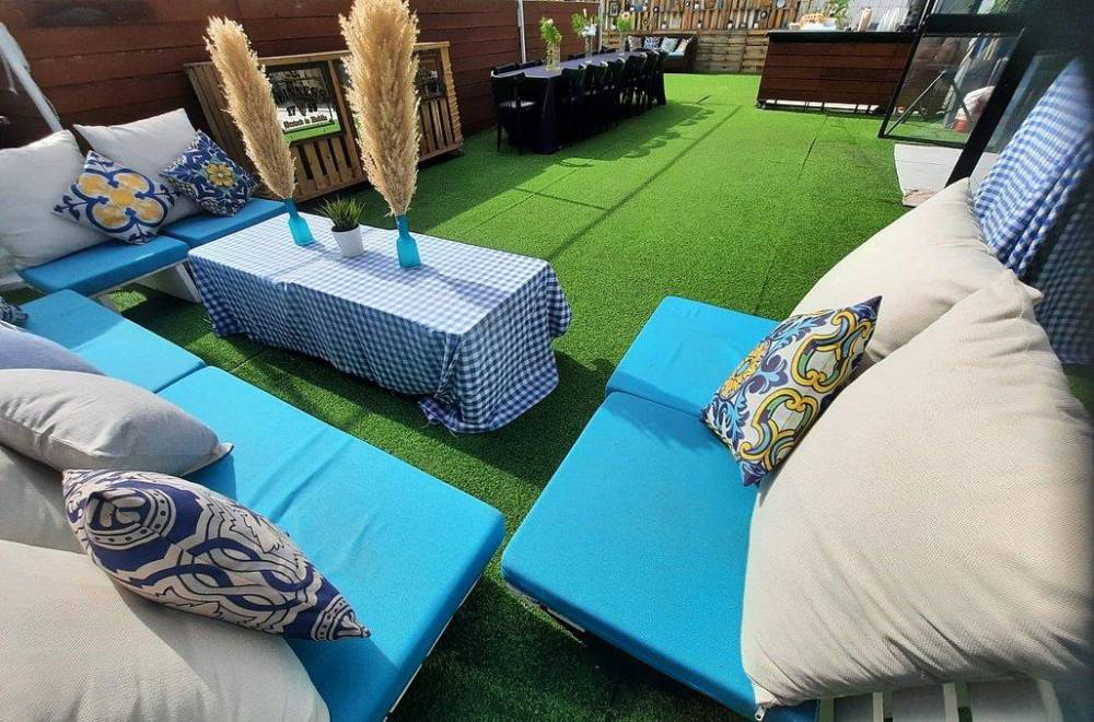 109549 חצר ובריכה, מיקונוס ריזורט אירועים, וילה  בראשון לציון וילות - Vila 4 U