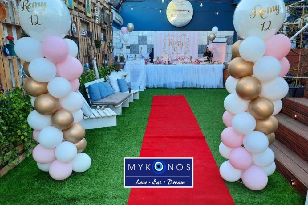 109552 חצר ובריכה, מיקונוס ריזורט אירועים, וילה  בראשון לציון וילות - Vila 4 U