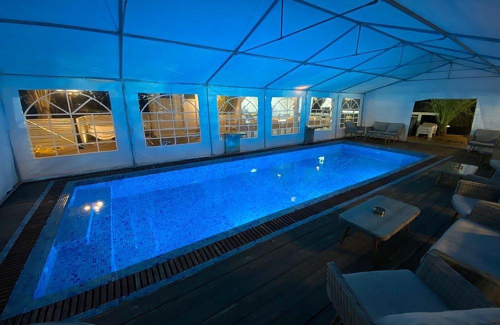 110696 הבריכה בחורף, וילה ראש ההר ריזורט, וילה  בירכא וילות - Vila 4 U