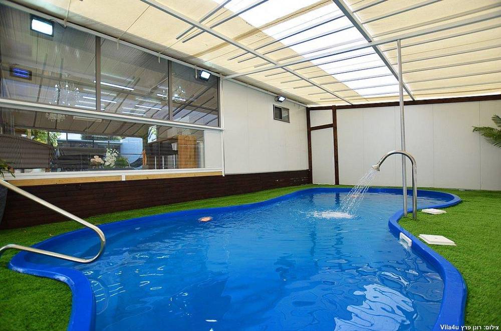 111169 החצר, וילה לב הכפר תירוש, וילה  בתירוש וילות - Vila 4 U