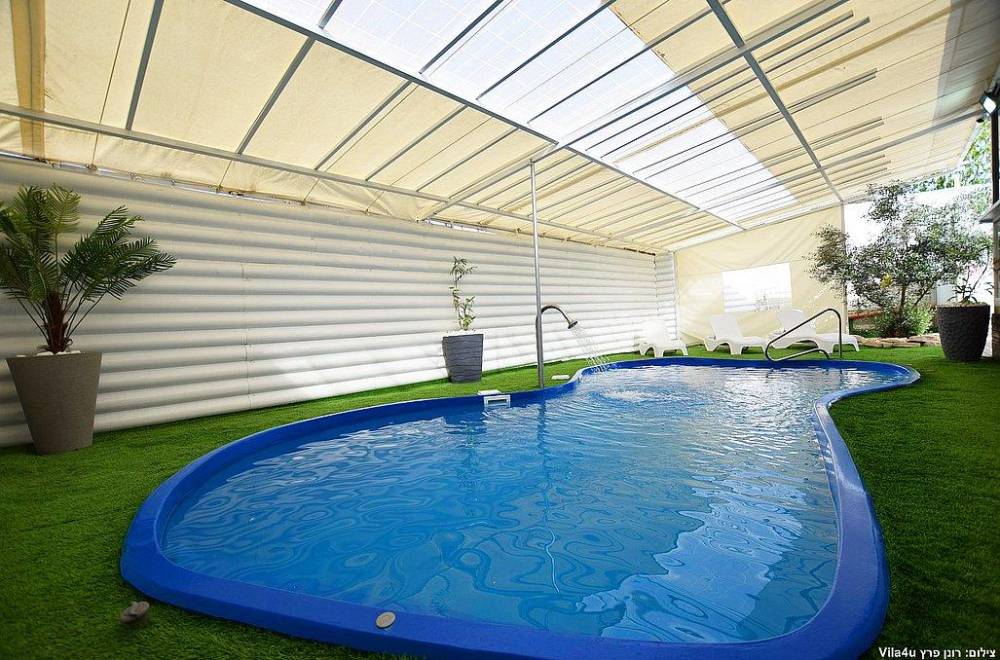 111192 החצר, וילה לב הכפר תירוש, וילה  בתירוש וילות - Vila 4 U