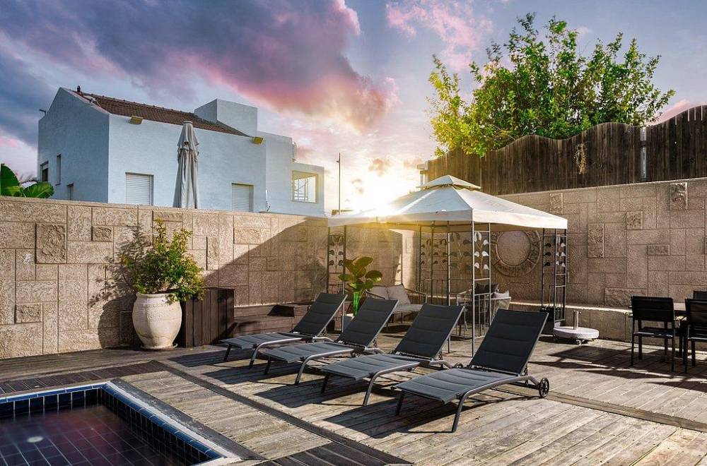 112781 המתחם החיצוני, אחוזת אביב, וילה  באילת וילות - Vila 4 U