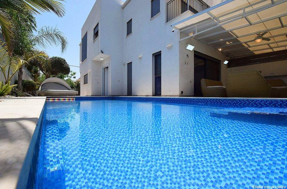 114831 מתחם חיצוני, וילה אמה ריזורט, וילה  בחדרה וילות - Vila 4 U