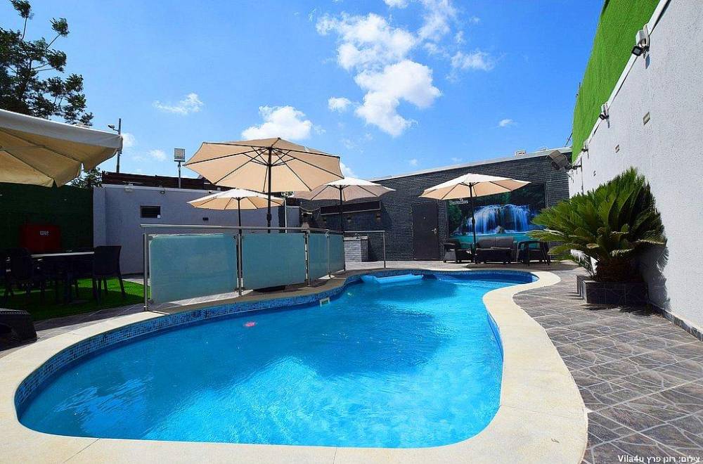 פארדייס בכפר בריכה מפנקת לאירועים כללי, פארדייס בכפר, וילה  באור יהודה וילות - Vila 4 U
