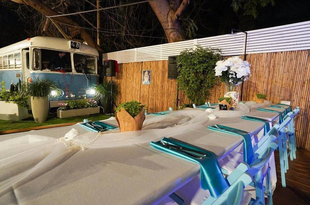 118013 אירועים במתחם, החצר של מישקה, וילה  בהרצליה וילות - Vila 4 U