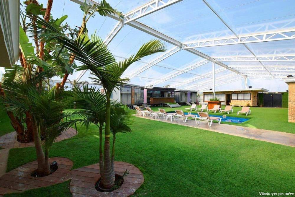 118439 המתחם המקורה בחורף, בית האצילים איוונטס, וילה  בנתניה וילות - Vila 4 U