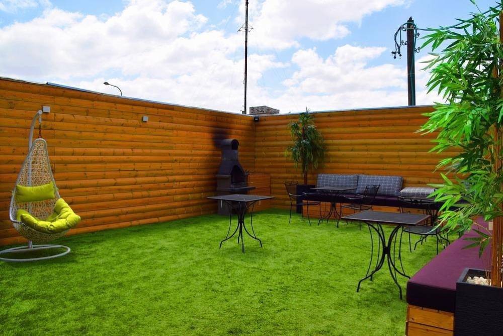 121163 המתחם החיצוני, ווין לופט, וילה  בנתניה וילות - Vila 4 U