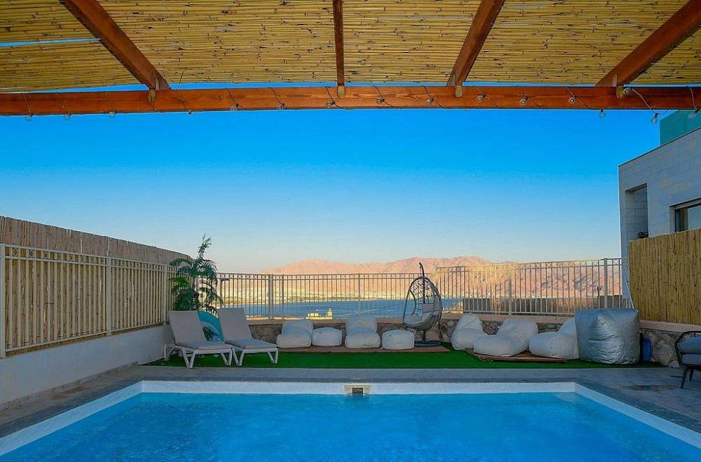 122403 המתחם החיצוני, לה בל בוטיק אילת, וילה  באילת וילות - Vila 4 U