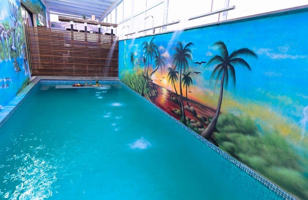 123859 המתחם החיצוני, ממלכת אהרון, וילה  בכלנית וילות - Vila 4 U