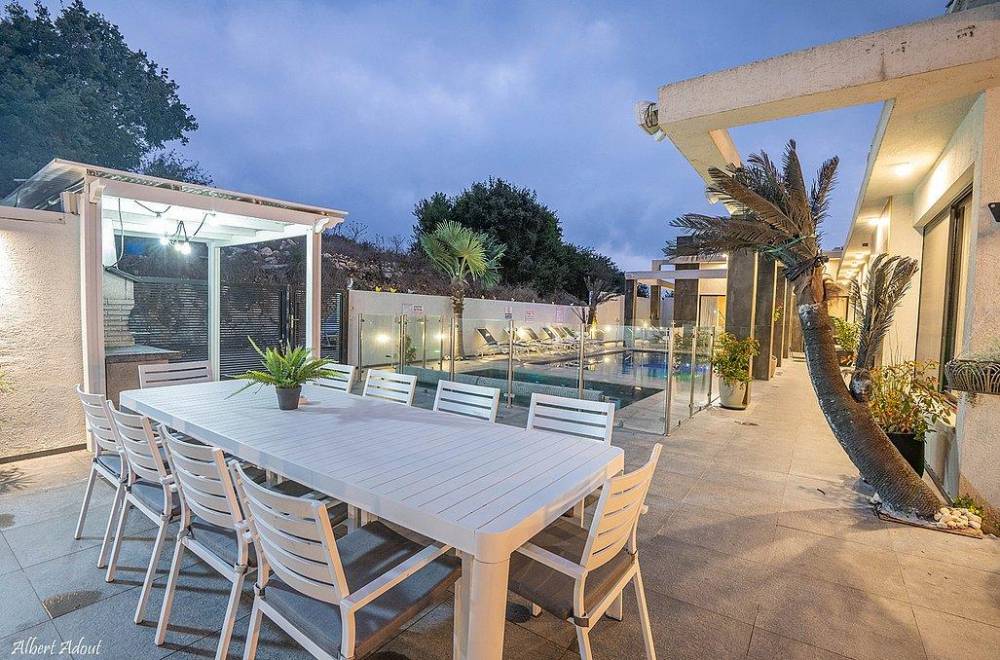 125303 מתחם חיצוני, דרנה - יוקרה בגליל, וילה  באבן מנחם וילות - Vila 4 U