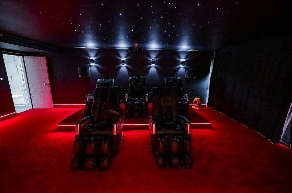 129924 חדר קולנוע, וילה בנגמין על הים, וילה  באשדוד וילות - Vila 4 U