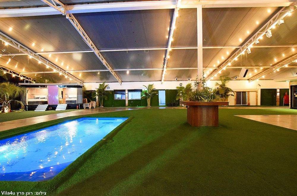 130340 המתחם המקורה בחורף, בית האצילים איוונטס, וילה  בנתניה וילות - Vila 4 U