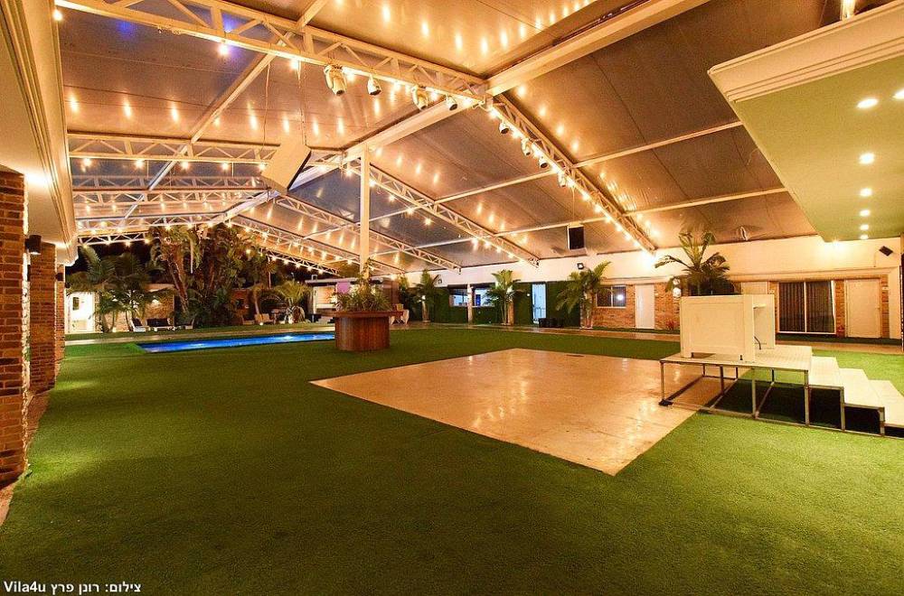 130342 המתחם המקורה בחורף, בית האצילים איוונטס, וילה  בנתניה וילות - Vila 4 U